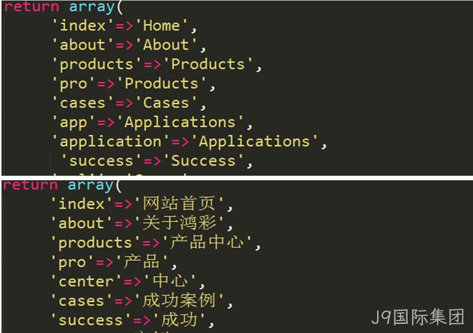 语言替换