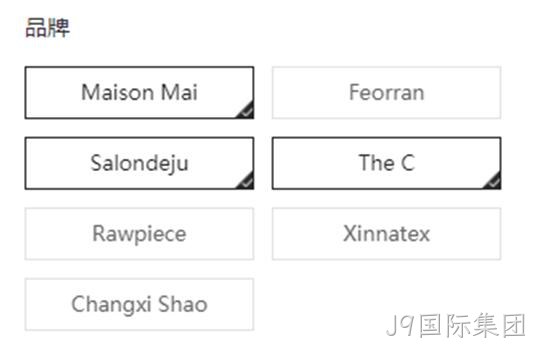 品牌列表