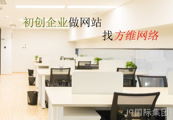 初创企业做网站