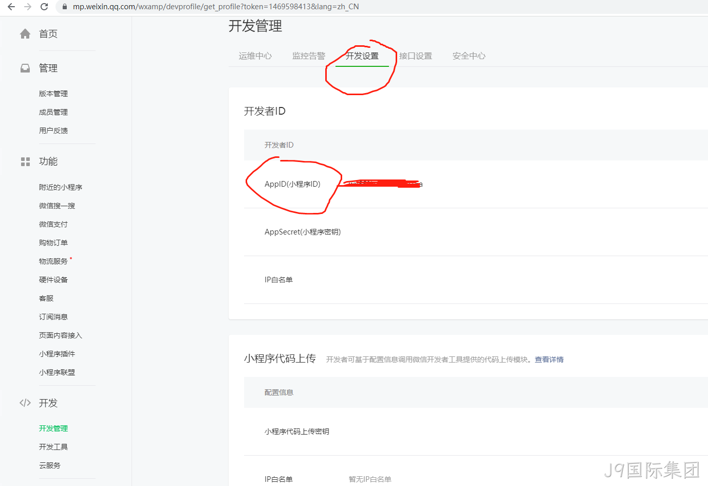 开发设置