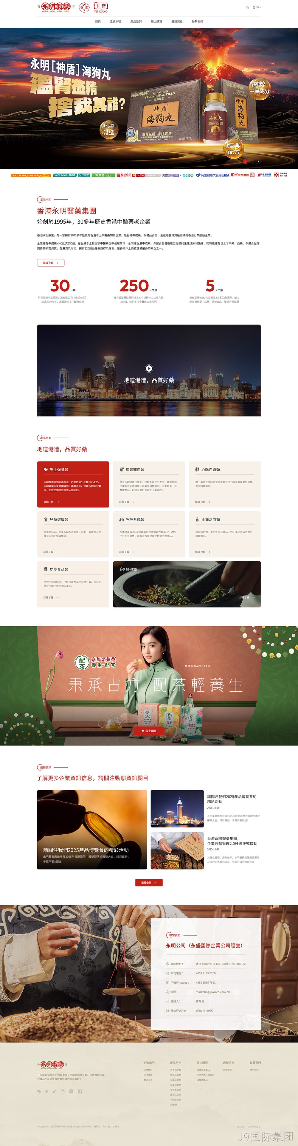 香港公司网站设计